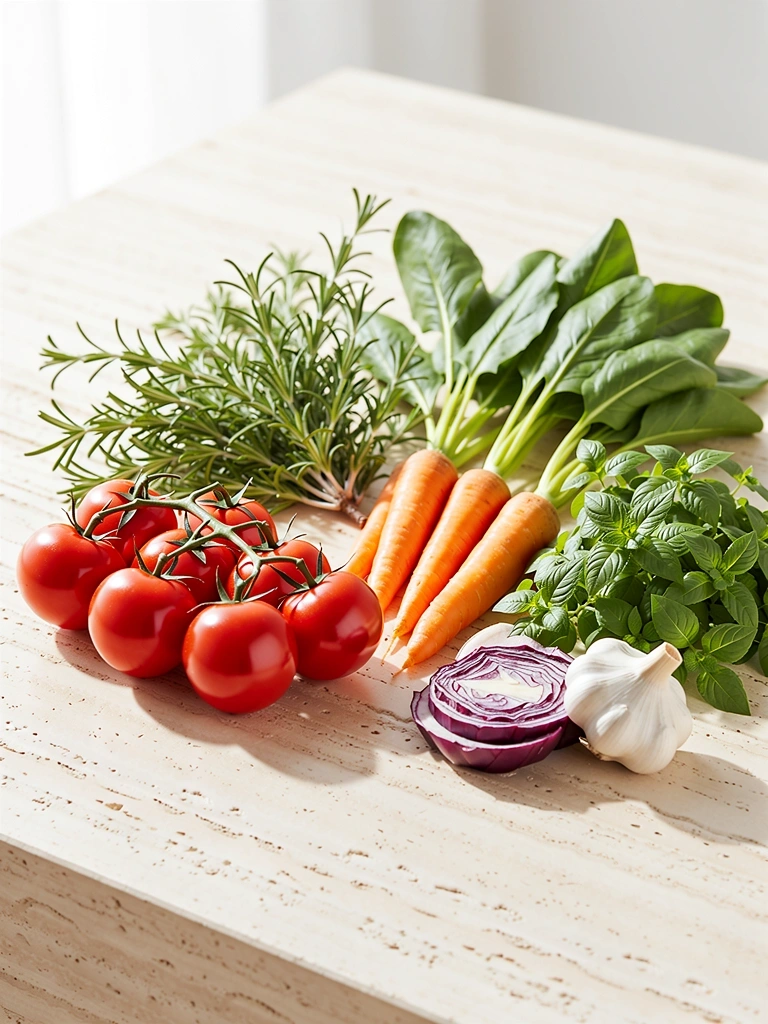 Friss, egészséges alapanyagok